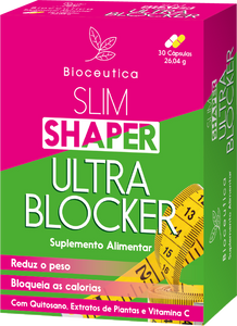 Slim Shaper Ultra Blocker 30 Capsule - Bioceutica - Crisdietética