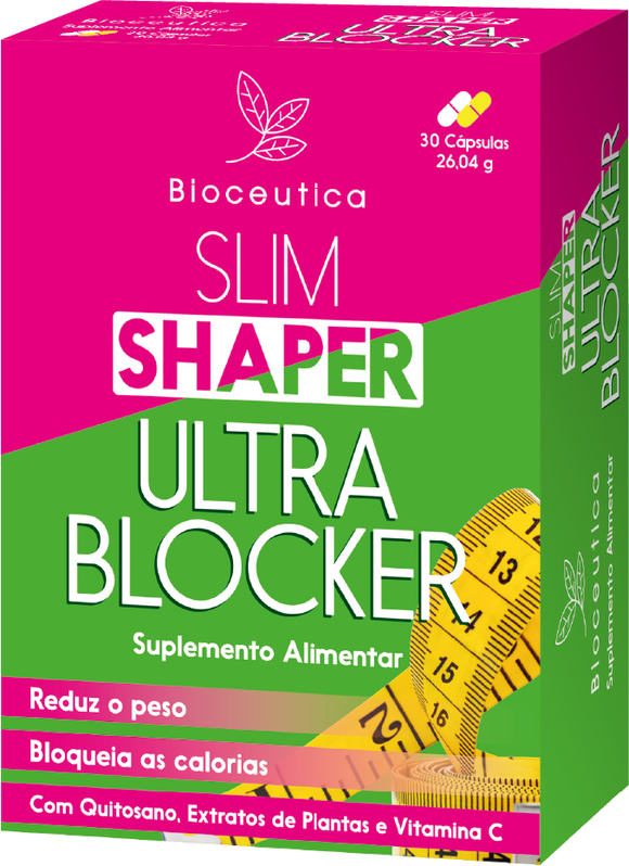 Slim Shaper Ultra Blocker 30 Cápsulas - Bioceutica - Crisdietética