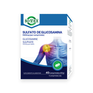Glucosaminsulfat 1500mg - 40 Pillen - Sovex - Chrysdietetic