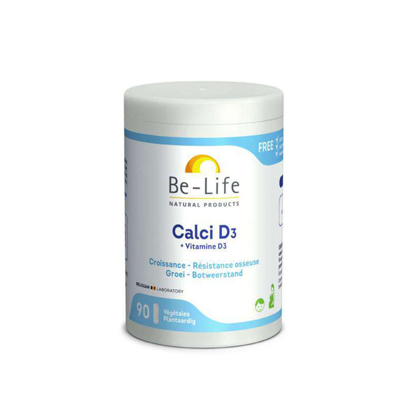 Calci D3 90 Cápsulas -Be-Life - Crisdietética