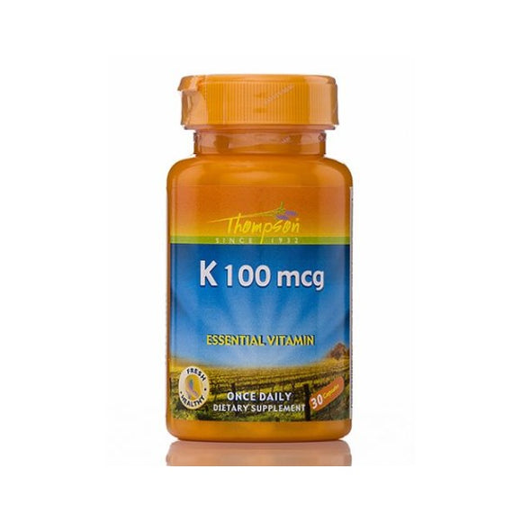Vitamina K 100mcg 30 caps - Crisdietética