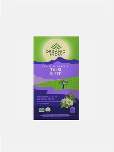 Bio Tulsi Sleep Infusion 25 袋 - 有機印度 - Crisdietética