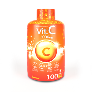 Vitamina C 1000mg 120 Comprimidos - Fharmonat - Crisdietética