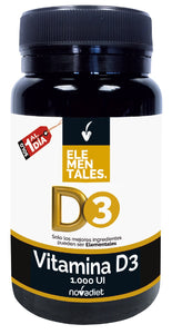 Vitamin D3 1000iu 120 Pillen - Novadiet - Crisdietética
