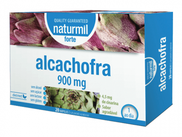 Alcachofra Forte 20 Ampolas - Naturmil - Crisdietética