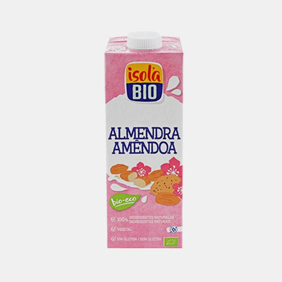 Bebida Amêndoa com Agave 1L - Isola Bio - Crisdietética