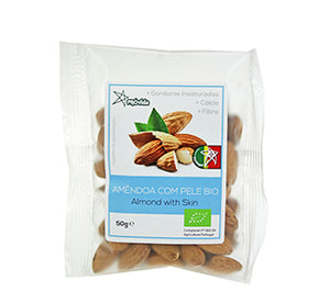 Almond With Skin 50g- Provida - Crisdietética
