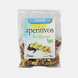 Erdnüsse mit Tamari und Ingwer Bio 50g - Provida - Crisdietética