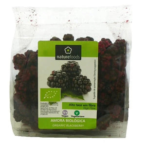 有機凍乾黑莓 50 克 - Naturefoods - Crisdietética