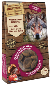 Cão Oven Baked Biscuit Antioxidant Support 100g- Natural Greatness - Crisdietética