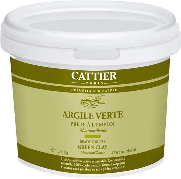 Argila Verde Pronta para Aplicar 1,35kg - Cattier - Crisdietética