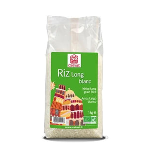 Langer weißer Reis 1 kg - Celnat - Crisdietética
