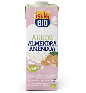 Bebida de Arroz com Amêndoa 1L - Isola Bio - Crisdietética
