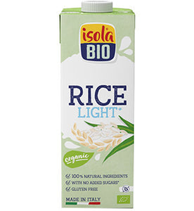 Bevanda leggera di riso 1L - Isola Bio - Crisdietética