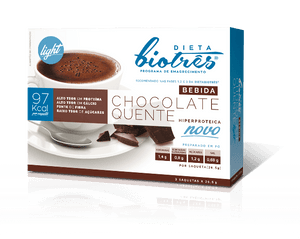 Bebida Light Chocolate Caliente - Dieta Biotrês - Crisdietética