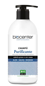 Top Shampooing Cheveux Gras / Pellicules Bio 500ml - Biocenter - Crisdietética