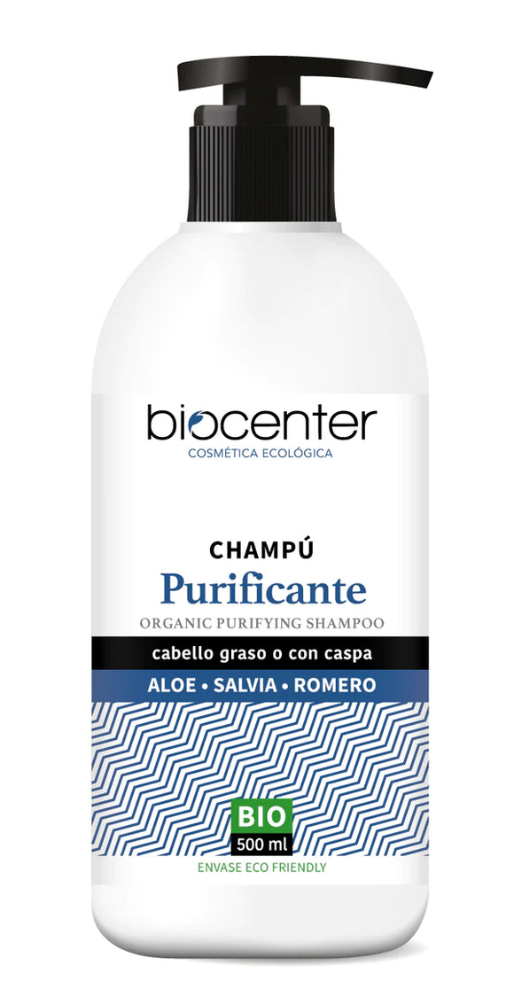 Shampoo Top Cabelo Oleoso / Caspa Bio 500ml - Biocenter - Crisdietética