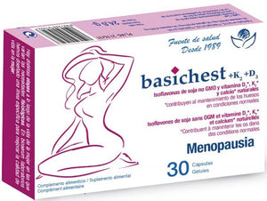 Basichest + K2 + D3 30 capsule Bioserum - Crisdietética