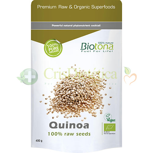 Quinoa Raw Seeds 400g - Biotona - Crisdietética