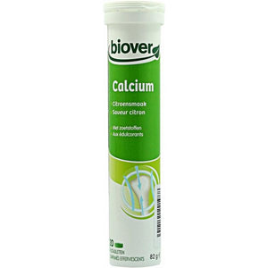 Calcium Forte 20 Effervescent Tablets - Biover - Crisdietética