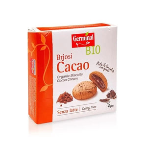 Galletas con Crema de Cacao Ecológico 200g - Germinal - Crisdietética