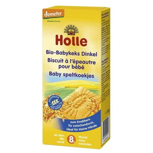 有机小麦小麦曲奇8个月150g-Holle-Crisdietética