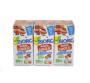 Boisson Amande au Chocolat Bio 3*200ml - Bjorg - Crisdietética