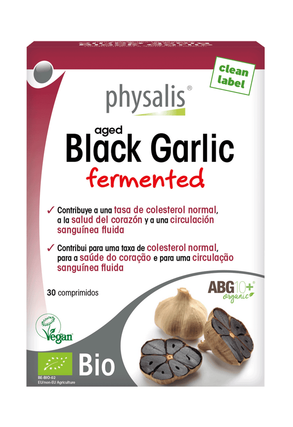 Black Garlic 30 Comprimidos - Physalis - Crisdietética