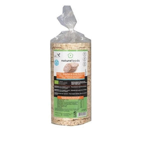 Rice Crackers with Low Biological Salt Content 120g - Naturefoods - Crisdietética