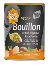 Bio Powdered Vegetable Broths 140g- Mari Gold - Crisdietética