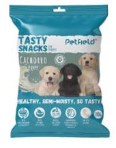 Tasty Snacks Puppy Dog 100g- Petfield - Crisdietética