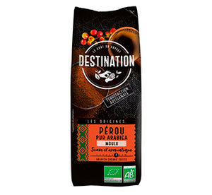 Peru Pure Arabica gemahlener Kaffee - Bestimmungsort - Crisdietética