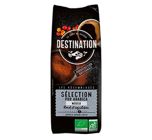 Sélection de café Arabica pur moulu Bio - Destination - Crisdietética