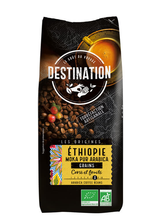 Café Etiópia Moka Puro Arábica Moido - Destination - Crisdietética