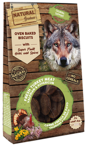Dog Oven Baked Biscuit Calming Support 100g- Natural Greatness - Crisdietética
