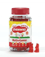 Multivitaminas Frambuesa 30 Gomitas - Chewwies - Crisdietética
