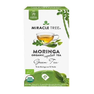 Moringa Tee und Grüntee Sachets - Wunderbaum - Crisdietética