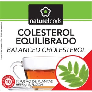 Thé équilibré au cholestérol 10 sachets - Naturefoods - Crisdietética