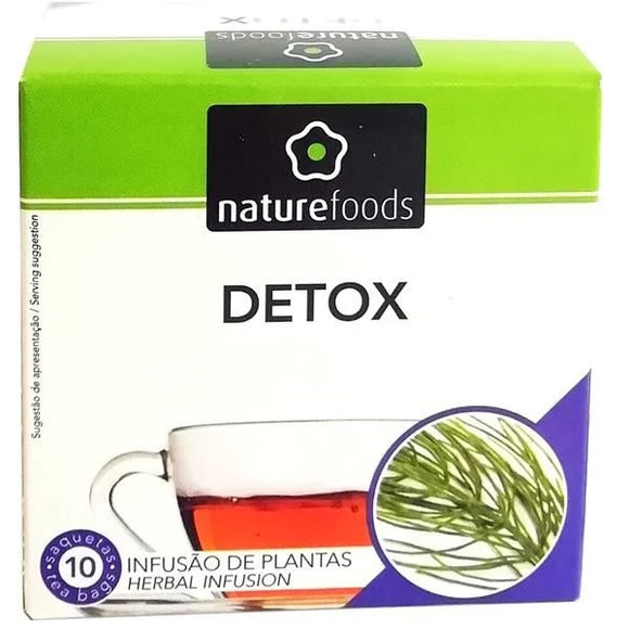 Chá Detox 10 Saquetas - Naturefoods - Crisdietética