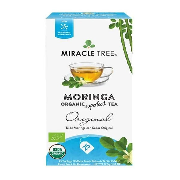 Chá Moringa Original 25 Saquetas - Miracle Tree - Crisdietética