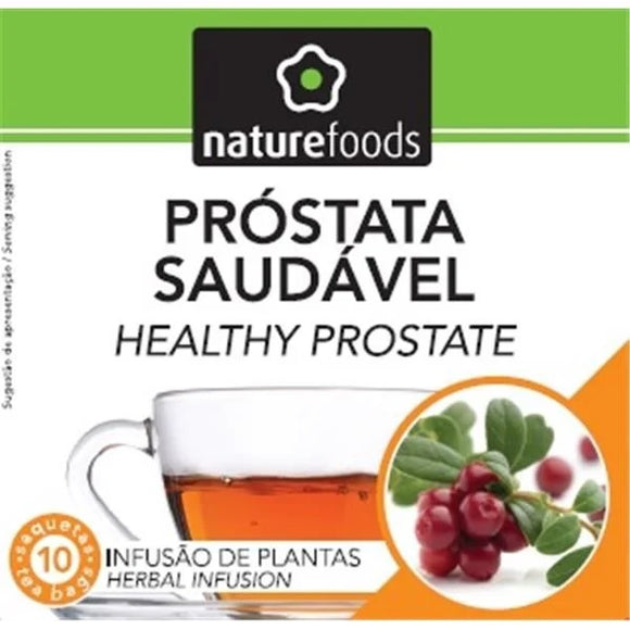 Chá Próstata Saudável 10 Saquetas - Naturefoods - Crisdietética