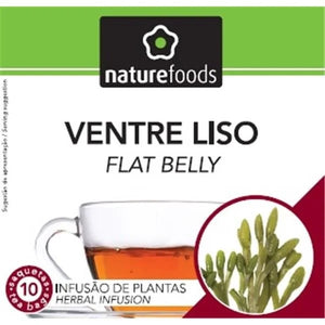 Flat Belly Tea 10 Sachets - Naturefoods - Crisdietética