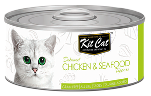 Kit Cat 雞肉與海鮮 80 克 - Crisdietética