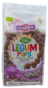 Pops Legumes Grão + Choco Bio S/ Glúten 175 gr - Cerealvit - Crisdietética
