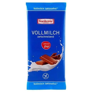 Chocolat au lait sans lactose 100g - Frankonia - Crisdietética