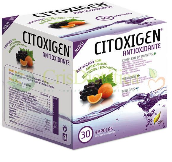 Citoxigen Antiox Ampolas de 300 ml - Celeiro da Saúde Lda