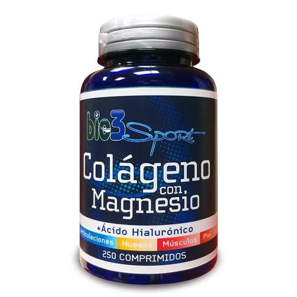 Colágeno + Magnésio 250 Comprimidos - Bie3 - Crisdietética