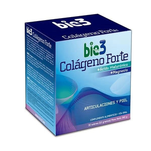 Colágeno Forte + Ácido Hialurónico + Magnésio 30 Saquetas - Bie3 - Crisdietética