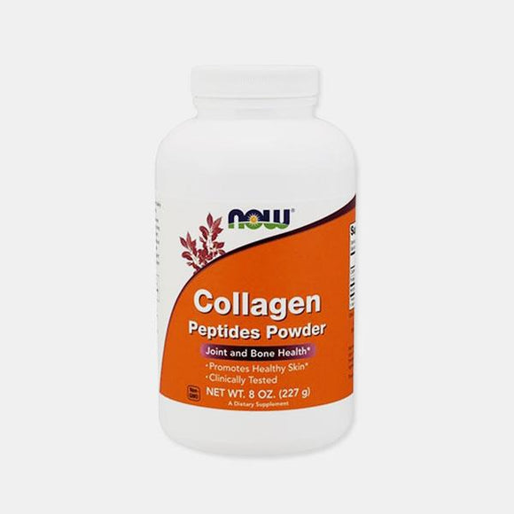 Collagen Peptides Powder 227gr - Now - Crisdietética