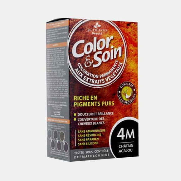 Color & Soin 4M - Castanho Acaju 135ml - Crisdietética